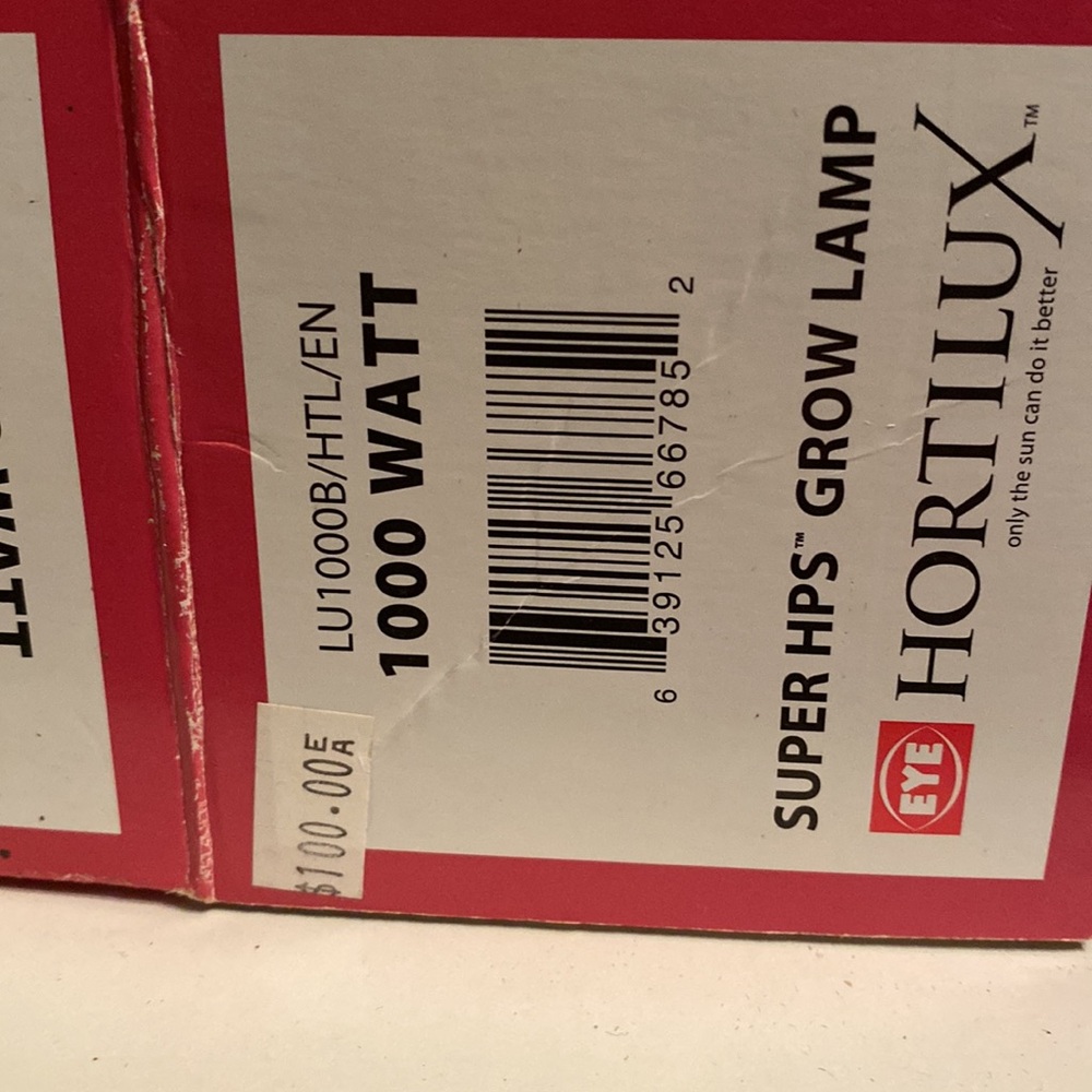 TWO Hortilux Super Super HPS Grow lamp 1000 watt - Picture 4 of 4